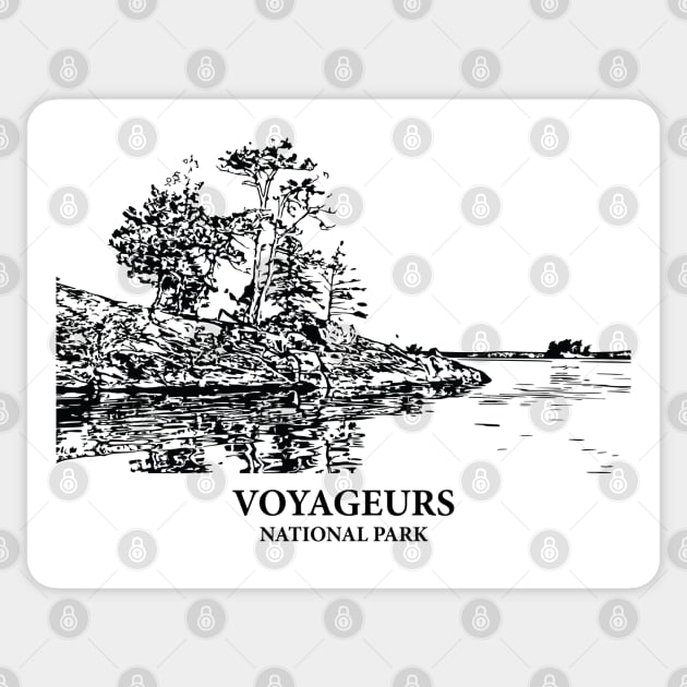 Voyageurs National Park Sticker by Lakeric